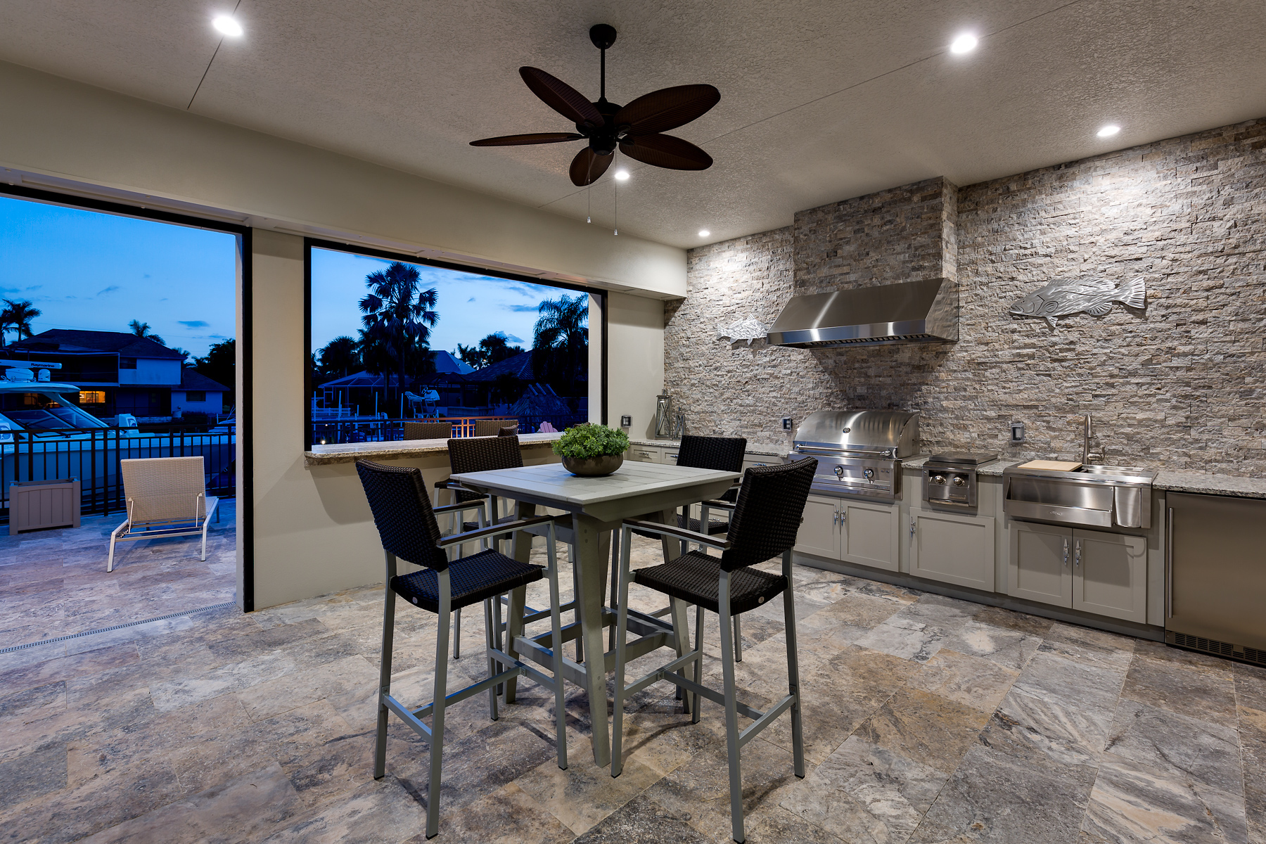 Cape Harbour Outdoor Kitchen